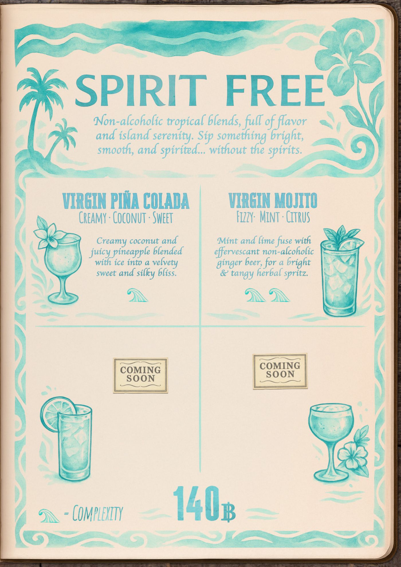 Spirit Free — non-alcoholic virgin cocktails
