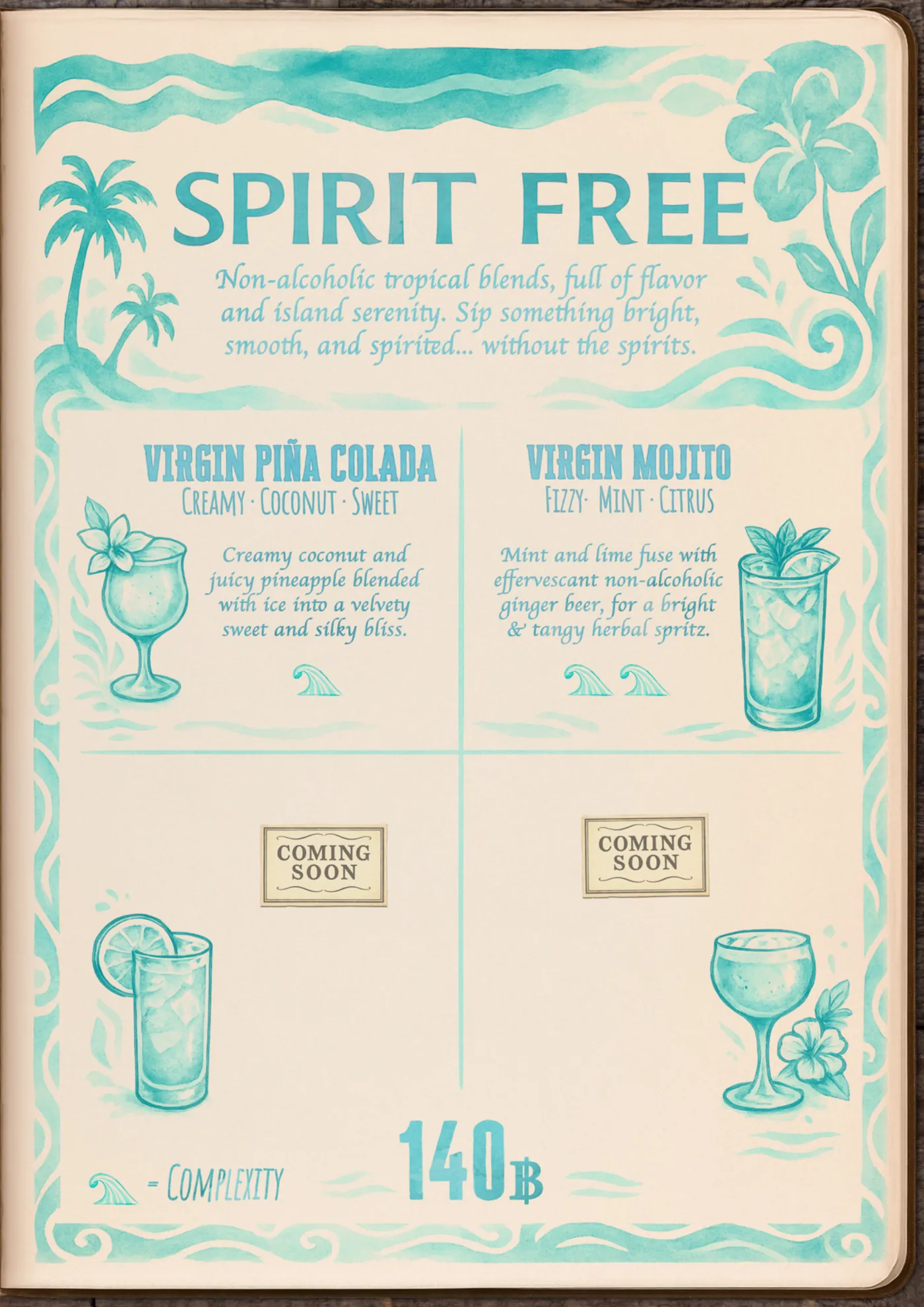 Spirit Free — non-alcoholic virgin cocktails